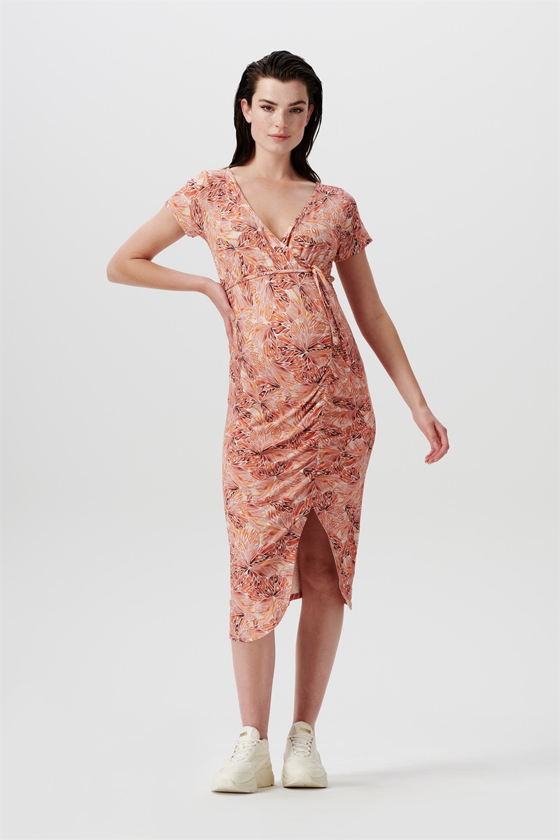Jurk met voedingsfunctie Foley - Mock Orange - XL product