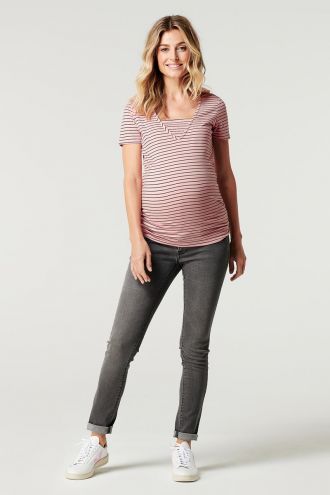 Noppies Voedings t-shirt Dillon - Rose Tan