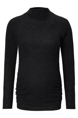 Maternity Lounge long sleeves Houston - Grey Melange