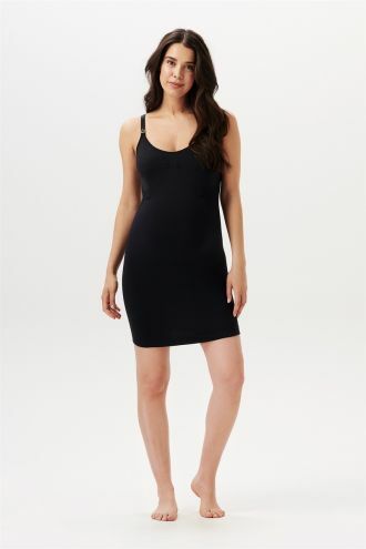 Noppies Nursing top Seamless Nursing dress - Black