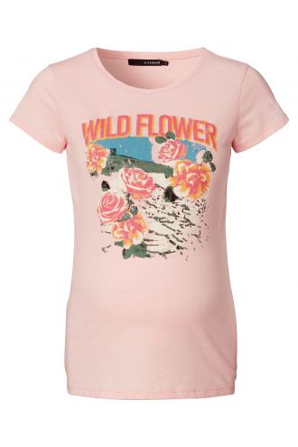 Supermom T-shirt Wild Flower - Evening Sand