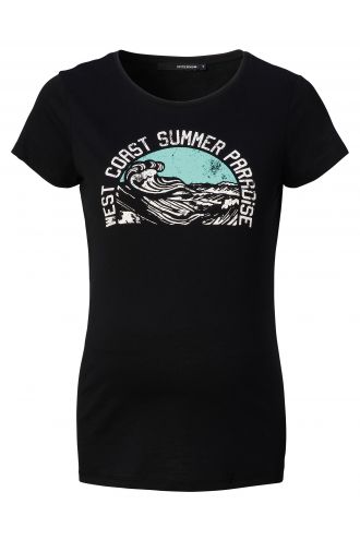 Supermom T-shirt West Coast - Black