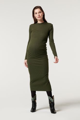 Supermom Longsleeve Rib - Grape Leaf