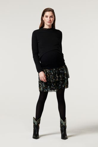 Supermom Longsleeve Fancy - Black