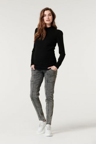 Supermom Longsleeve Brushed Col - Black