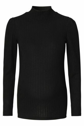  T-shirt manches longues Brushed Col - Black