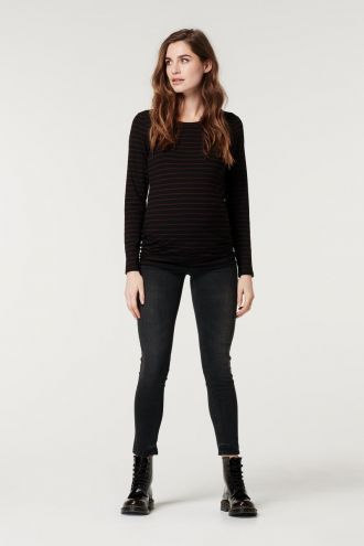 Supermom Skinny Jeans Black - Black Denim