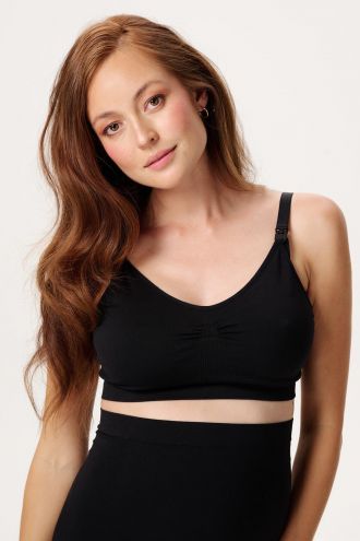 Noppies Soutien gorge allaitement sans couture Hura Sensil Breeze - Black