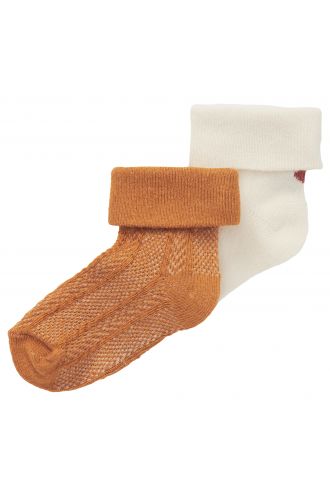 Noppies Socks (2 pairs) Selah - Cathay Spice