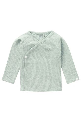 Noppies Langarmshirt Nanyuki - Grey Mint Melange