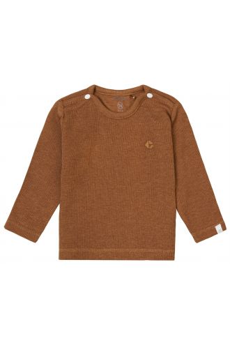 Noppies Longsleeve Natal - Chipmunk Melange