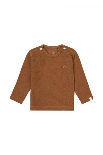 Noppies Longsleeve Natal - Chipmunk Melange