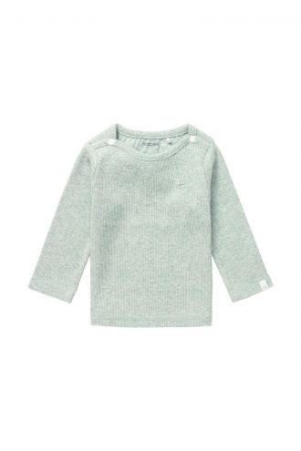 Noppies T-shirt manches longues Natal - Grey Mint Melange