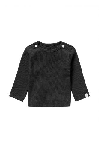 Noppies Longsleeve Natal - Dark grey melange