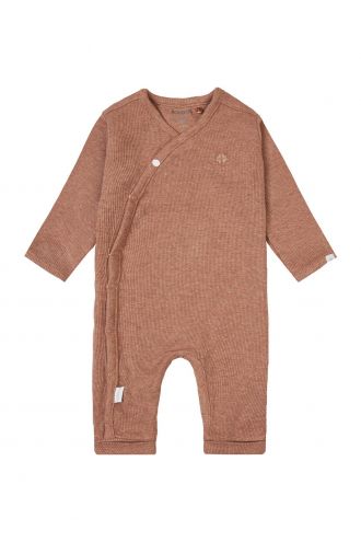 Noppies Baby Play suit Nevis - Cafe Au Lait Melange