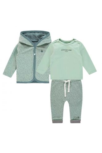 Noppies Set shirt Regina - Grey Mint