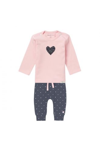 Noppies Set shirt Road - Light Rose