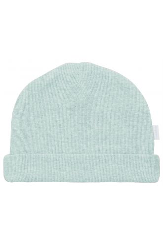 Noppies Mütze Nevel - Grey Mint Melange