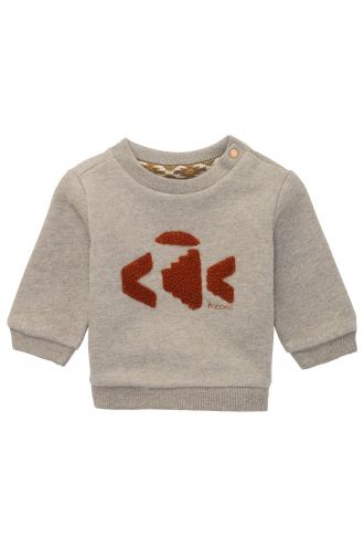 Noppies Sweater Ruvo - RAS1211 Brown Melange