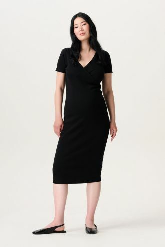 Noppies Maternity Jurk met voedingsfunctie Soiree - Black