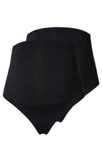 Noppies Maternity String sans couture 2- pack Simi - Black