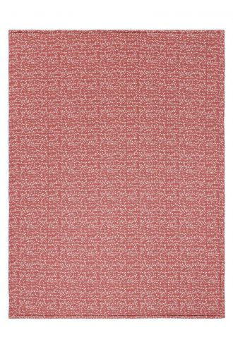 Decke für die Wiege Teddy Fancy Dot 75x100 cm - Brick Dust