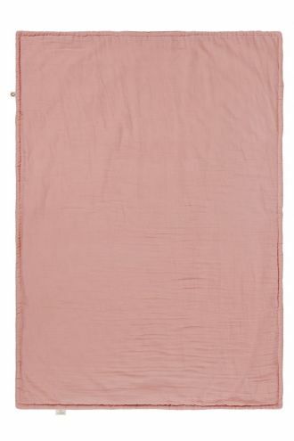 Couverture de lit bébé Filled 100x140 cm - Misty Rose
