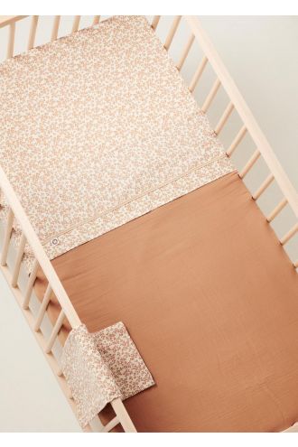 Noppies Decke für das Bettchen Filled 100x140 cm - Fog