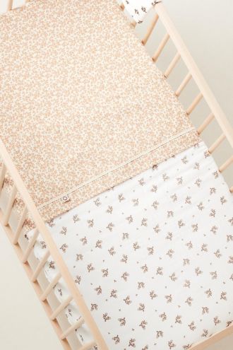 Noppies Couverture de lit bébé Blooming Clover 100x140 cm - Jet Stream