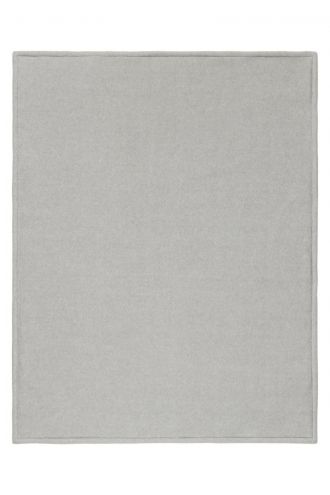 Noppies Decke für die Wiege Teddy Fantasy Fleece 75x100 cm - Grey Melange