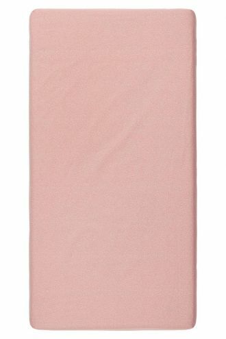 Noppies Crib fitted sheet Tiny Dot - Misty Rose