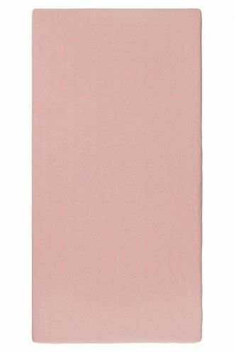 Cot fitted sheet Tiny Dot - Misty Rose