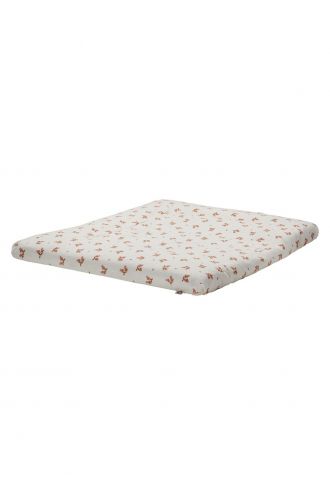 Noppies Baby Comfort Bezug für die Wickelunterlage Blooming Clover 77x87cm - Misty Rose
