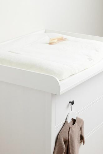 Noppies Changing pad cover Cosy teddy 77x87cm - Jet Stream