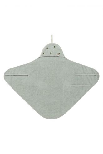 Drap enveloppant pour nouveau-né Clover 72x92 cm - Puritan Gray