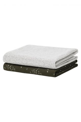 Noppies Multi-Pack Mulltuch Mixed 2-pack 70x70 cm - Beetle
