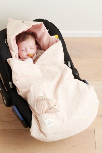 Noppies Autositz Fußsack Botanical TOG 3.0 - Misty Rose