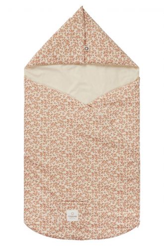 Car seat footmuff Botanical 92x46 cm - Fog