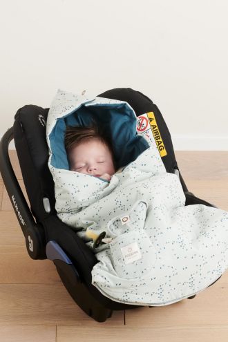 Noppies Car seat footmuff Botanical TOG 3.0 - Puritan Gray