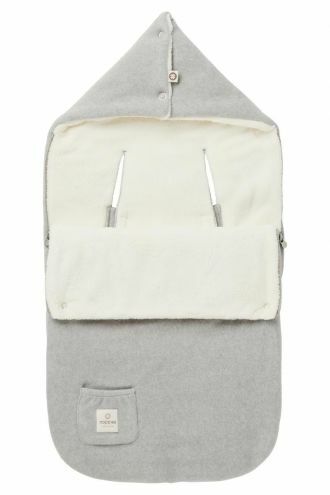 Couvre-pieds pour siège de voiture Fantasy Fleece 83x39cm - Grey Melange