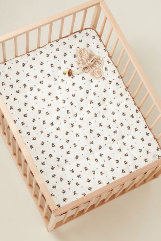 Noppies Playpen mat Blooming Clover Terry - Indian Tan