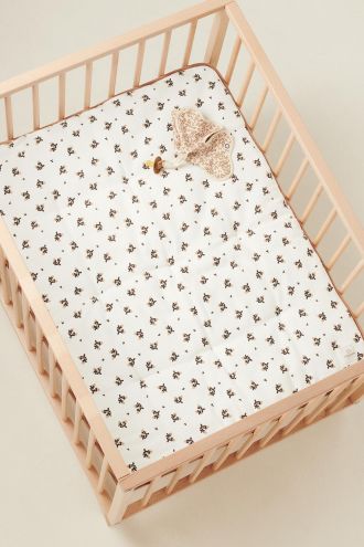 Noppies Baby Comfort Playpen mat Blooming Clover Terry - Indian Tan