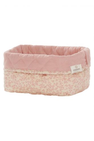 Noppies commode mandje Botanical Size M - 23x15x19cm - Misty Rose