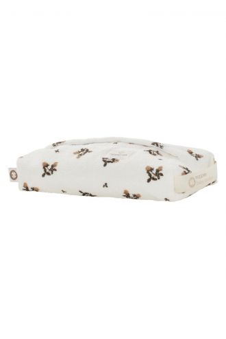 Noppies Housse pour lingette bébé Blooming Clover 23x14x5cm - Jet Stream