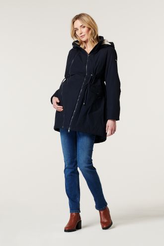 esprit Umstandsjacke Winter - Night Sky Blue