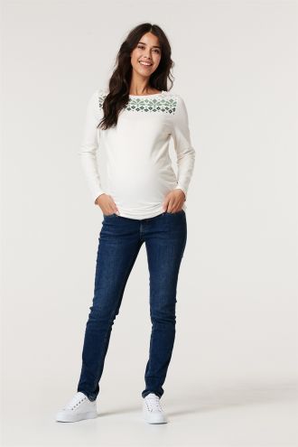 Esprit Langarmshirt - Off White