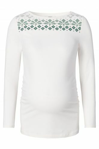 Langarmshirt - Off White