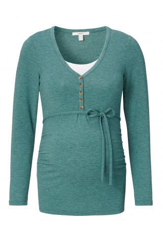  T-shirt manches longues - Teal Green