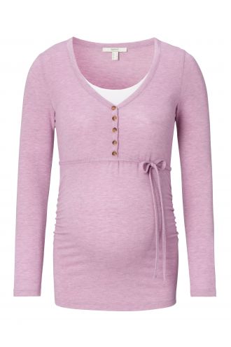 Langarmshirt - Pale Purple