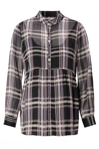 Bluse - Gunmetal